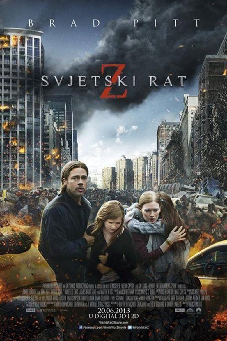 Poster filma ili serije Svjetski rat Z (2013)