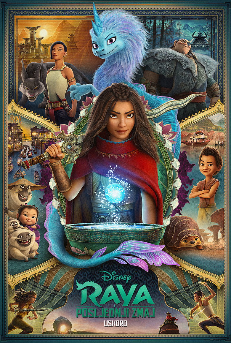 Poster filma ili serije Raya i posljednji zmaj (2021)