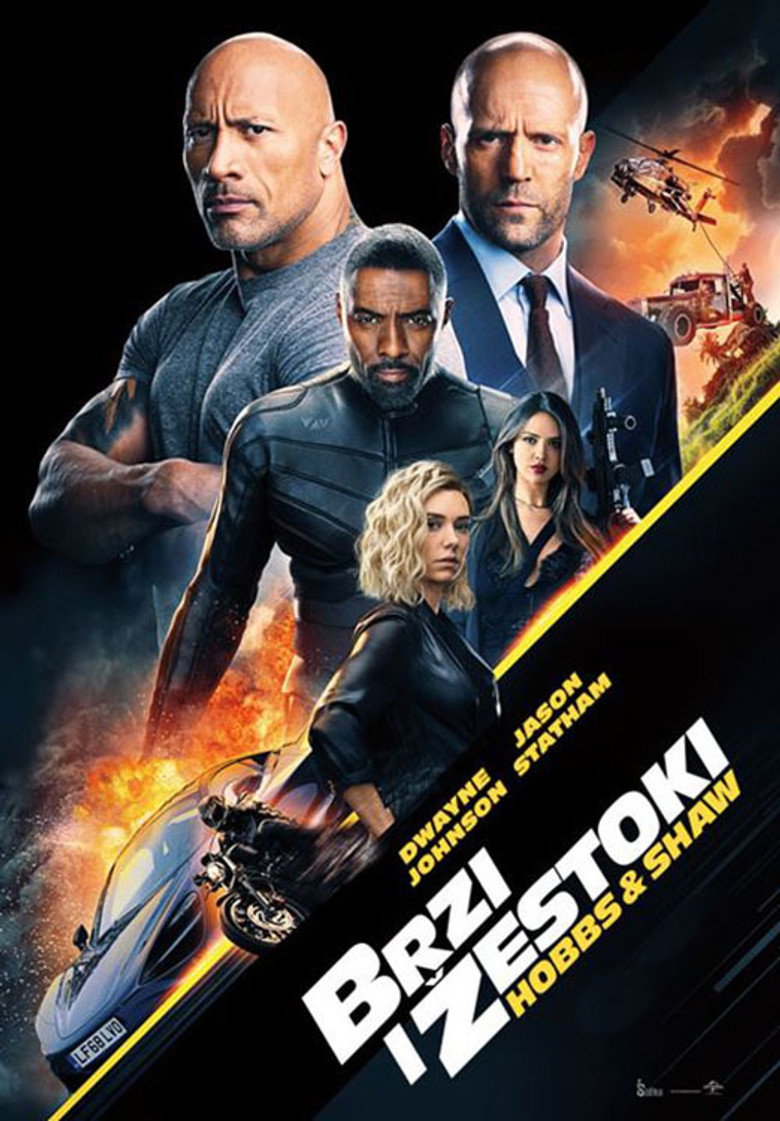 Poster filma ili serije Brzi i žestoki: Hobbs i Shaw (2019)