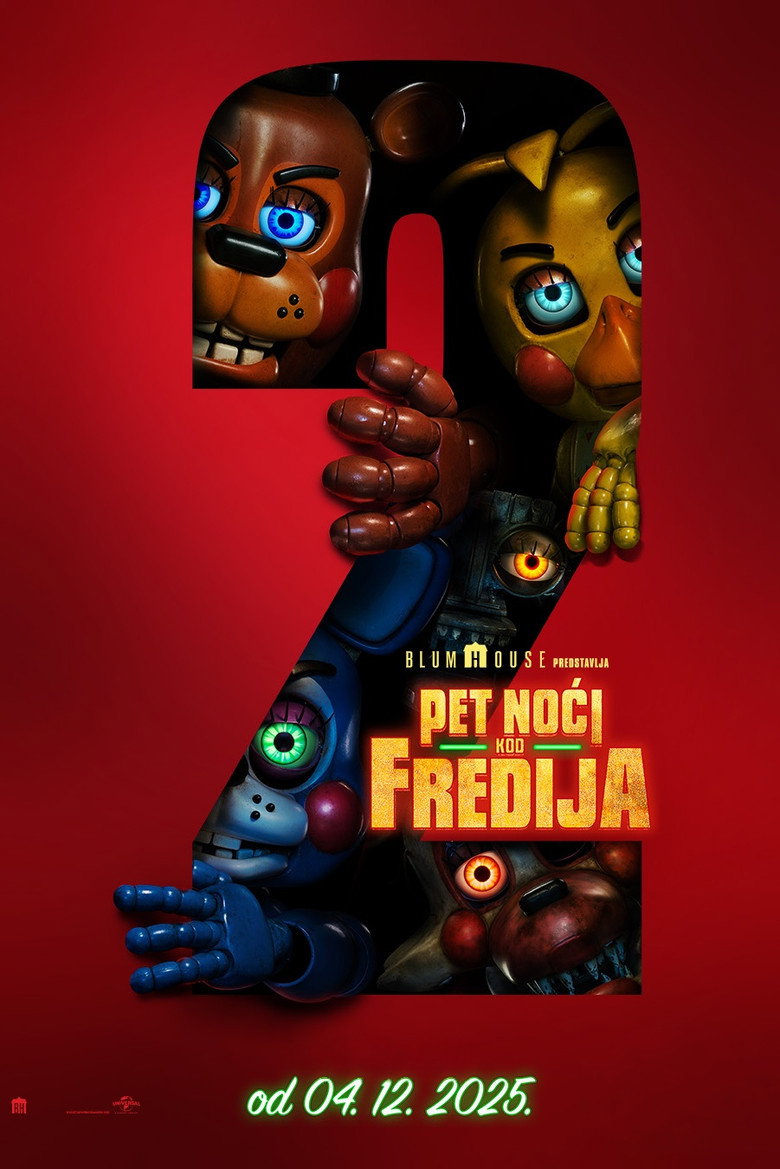 Poster filma ili serije Pet noći kod Fredija 2 (2025)