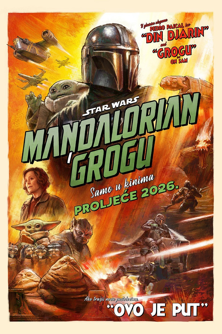 Poster filma ili serije Mandalorian i Grogu (2026)