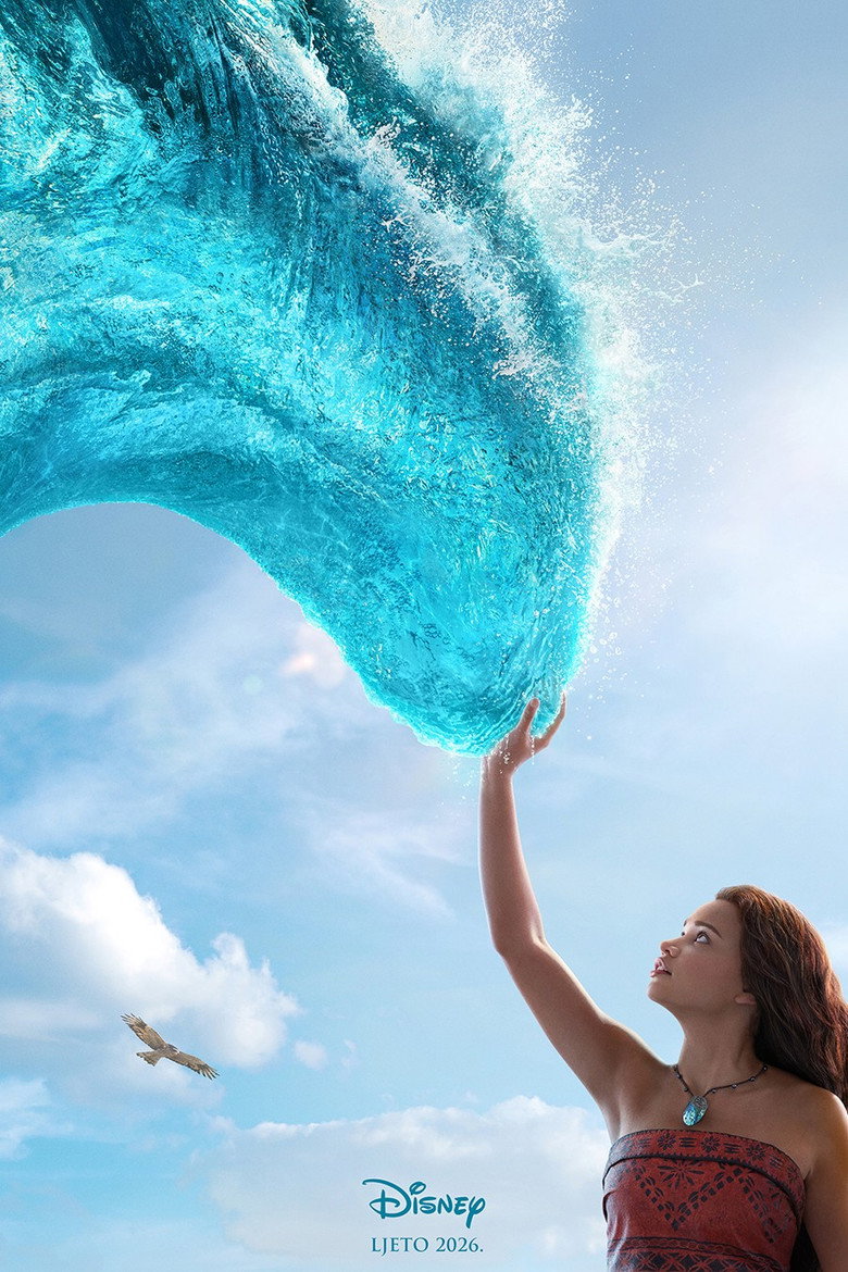 Poster filma ili serije 4K Vaiana / Moana (2026)