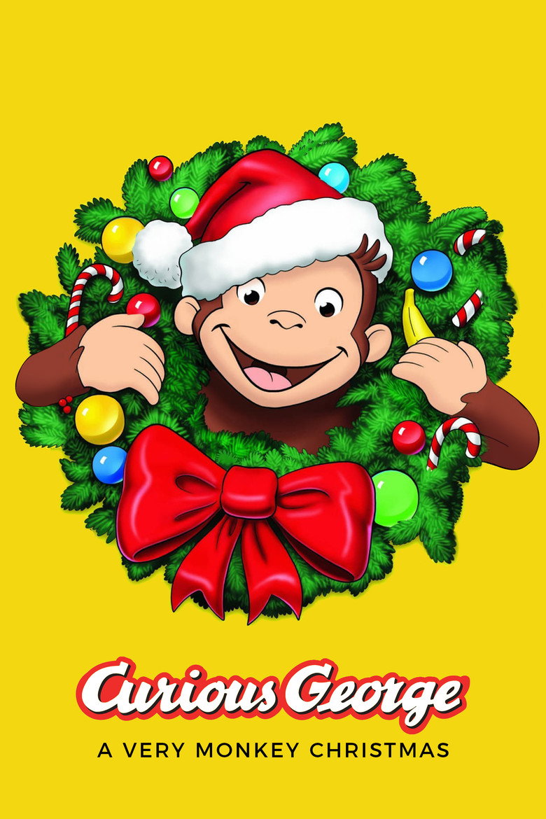Poster filma ili serije Radoznali Džordž Slavi Božić / Curious George A Very Monkey Christmas (2009)