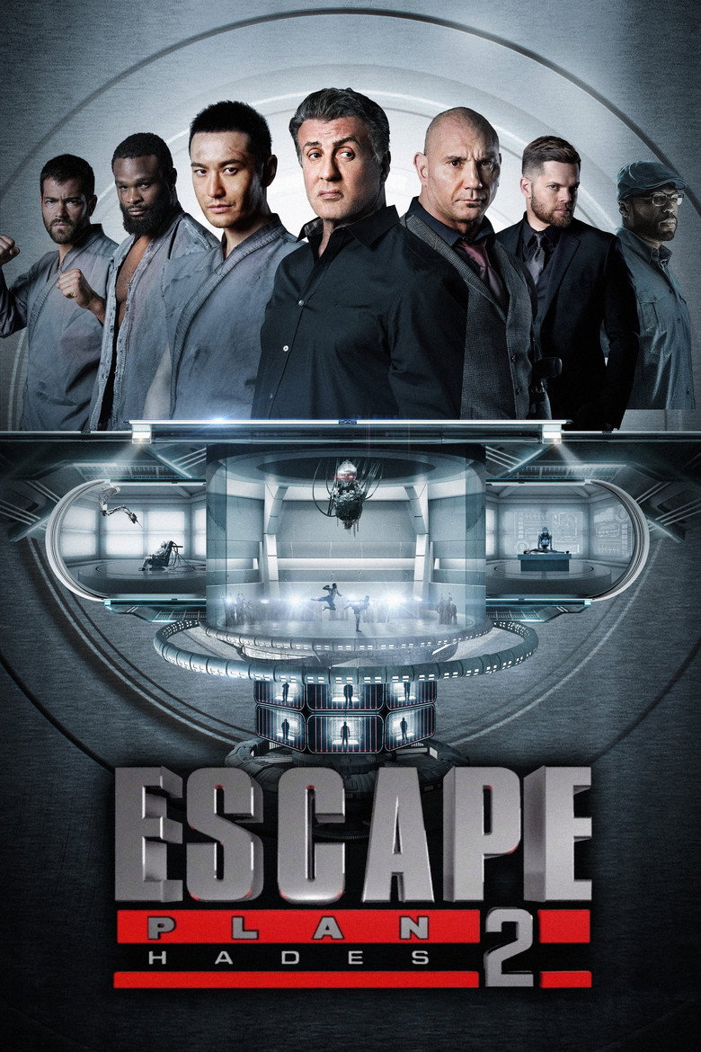 Poster filma ili serije Escape Plan 2: Hades / Plan za bijeg 2: Pakao (2018)