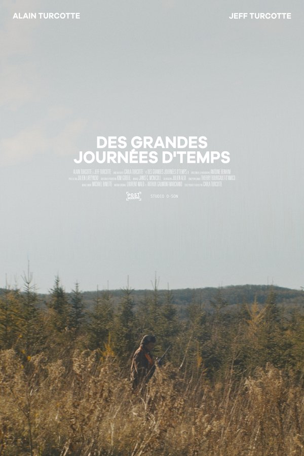 Poster filma ili serije Des grandes journées d'temps (2017)