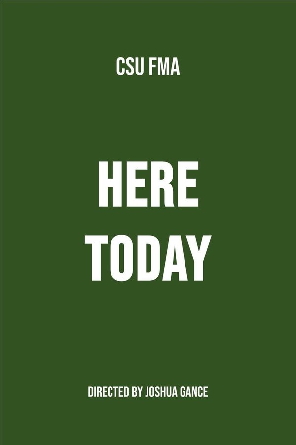 Poster filma ili serije Here Today