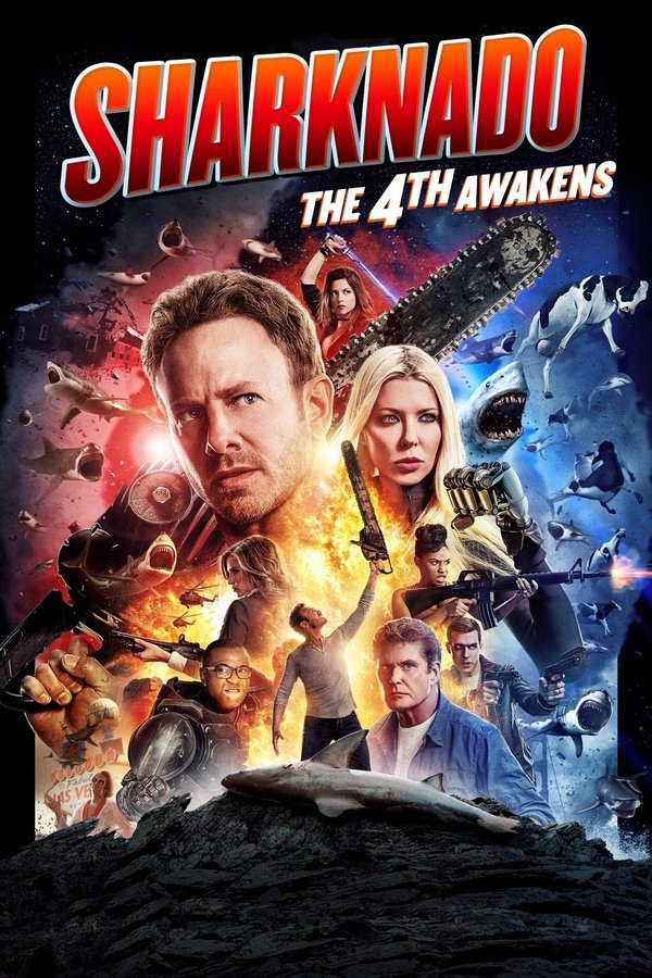 Poster filma ili serije Sharknado 4: The 4th Awakens (2016)
