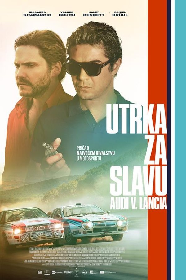 Poster filma ili serije Utrka za slavu: Audi protiv Lancije (2024)