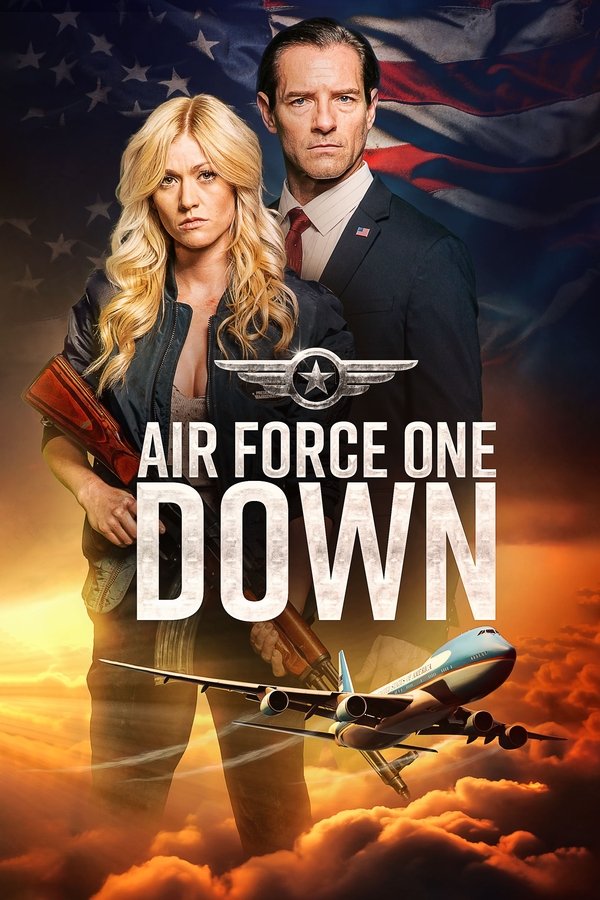 Poster filma ili serije Air Force One Down (2024)
