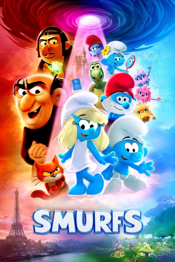 Poster filma ili serije Smurfs (2025)