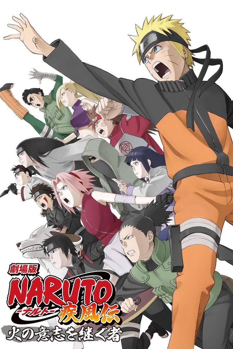 Poster filma ili serije Naruto Shippuden Movie 3 The Will of Fire (2009)