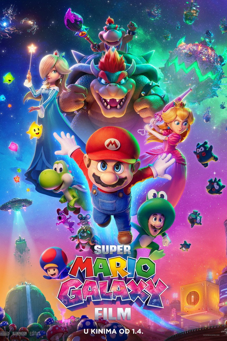 Poster filma ili serije Super Mario Galaxy Film (2026)