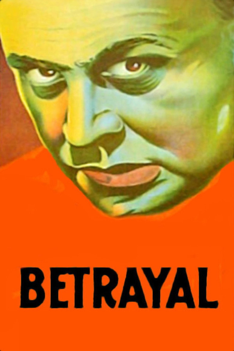 Poster filma ili serije Betrayal (1929)