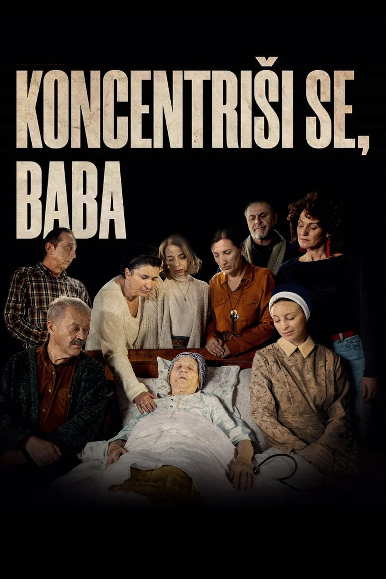Poster filma ili serije Koncentriši se, baba (2020)