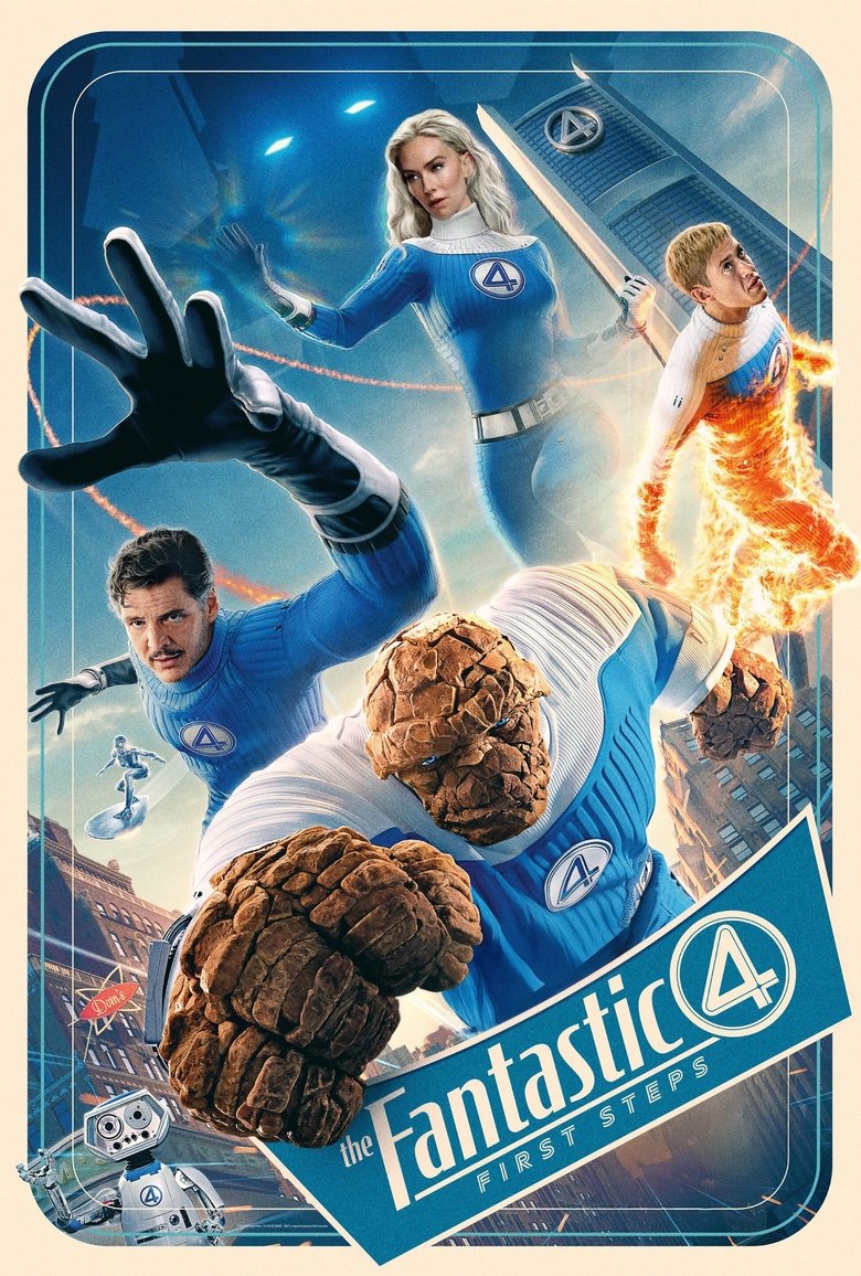 Poster filma ili serije The Fantastic 4: First Steps (2025)