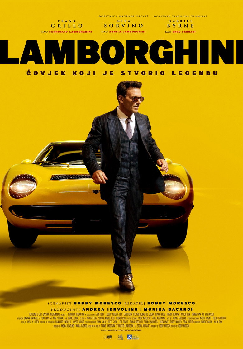 Poster filma ili serije Lamborghini: Čovjek koji je stvorio legendu (2022)