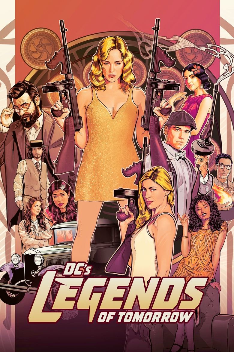 Poster serije DC's Legends of Tomorrow / Legende sutrašnjice (2016)