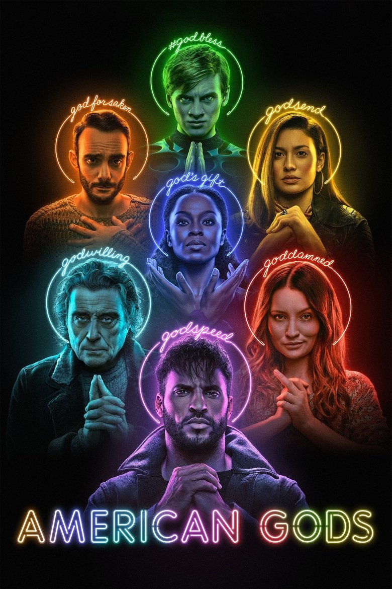 Poster filma ili serije American Gods (2017)