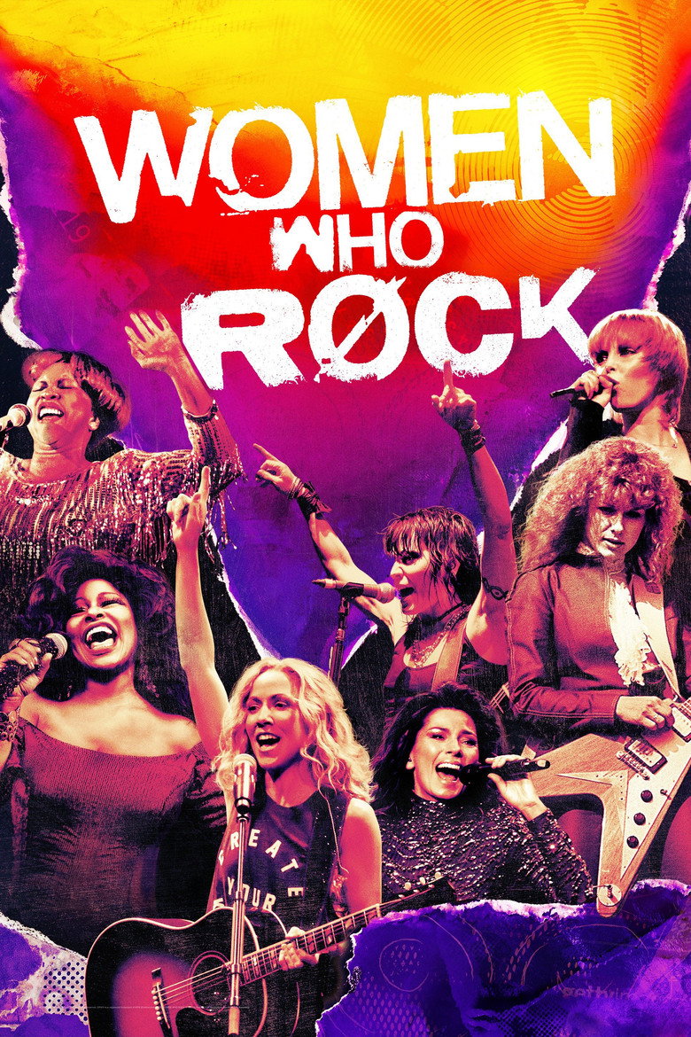Poster serije Žene koje su stvarale rock (2022)