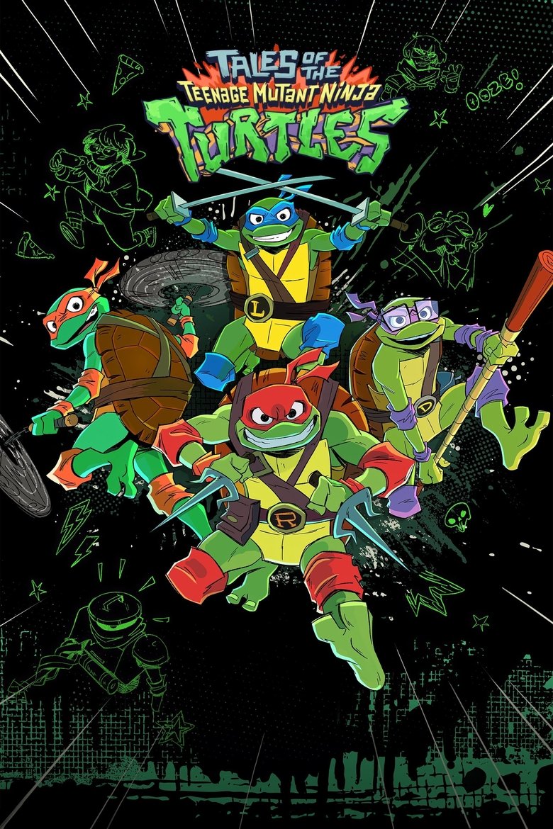 Poster serije Tales of the Teenage Mutant Ninja Turtles (2024)