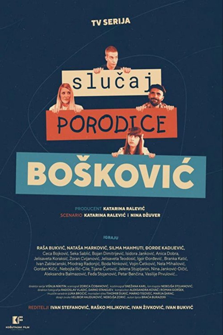 Poster serije Slučaj porodice Bošković (2020)