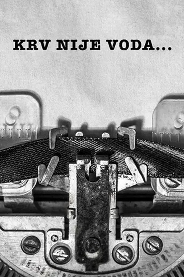 Poster serije Krv nije voda