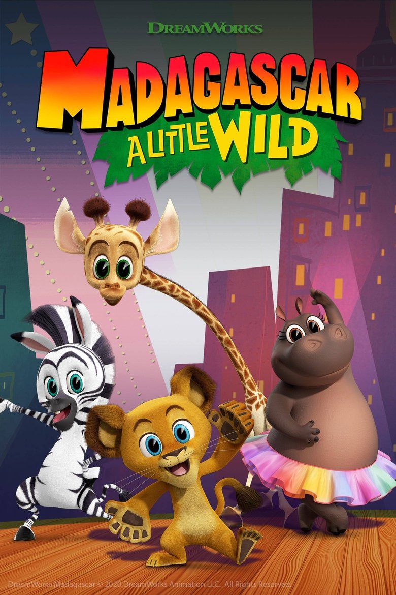 Poster serije Madagaskar Divlji Mladunci / Madagascar: A Little Wild (2020)