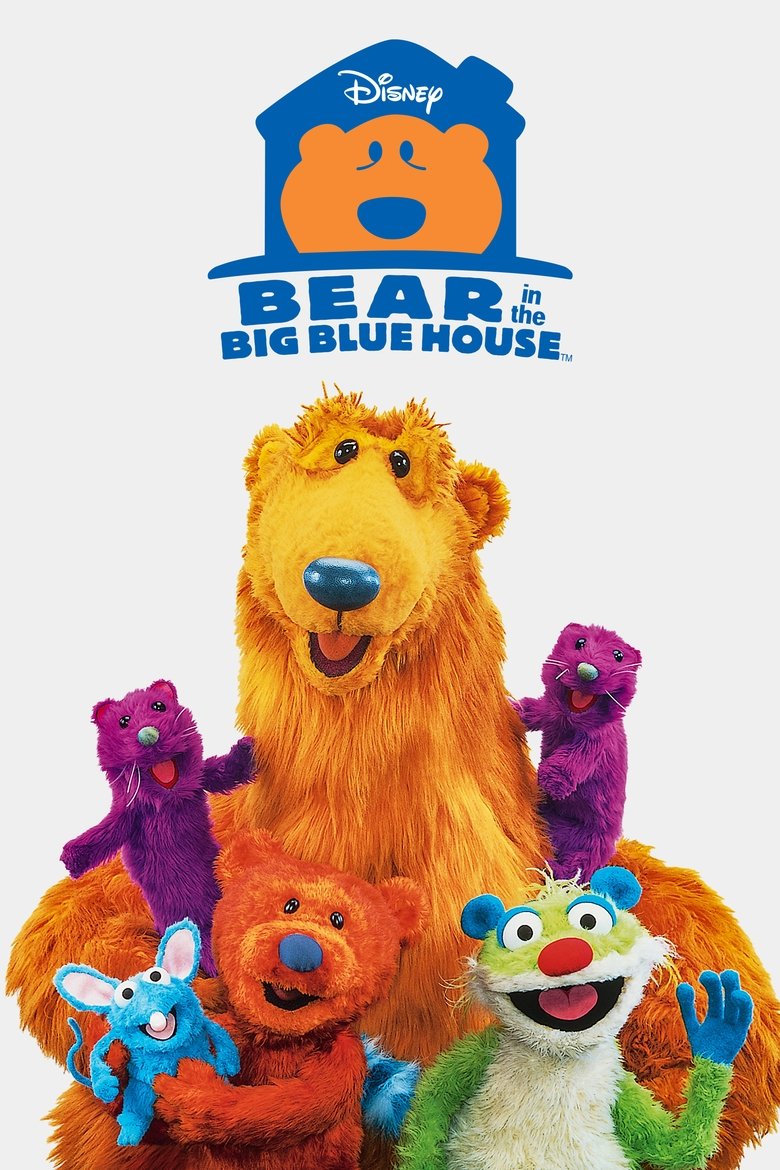 Poster filma ili serije Meda u velikoj plavoj kući / Bear in the Big Blue House (1997)