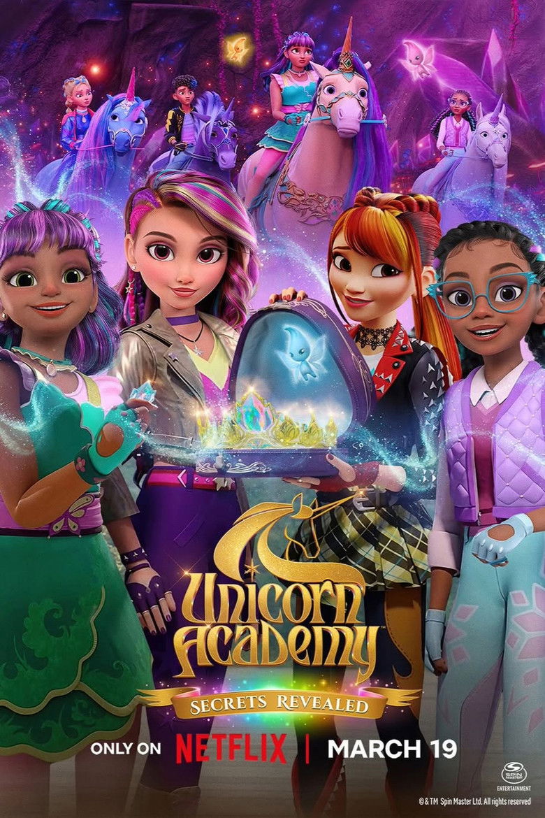 Poster serije Akademija Za Jednoroge Razotkrivanje Tajne / Unicorn Academy: Secrets Revealed (2026)