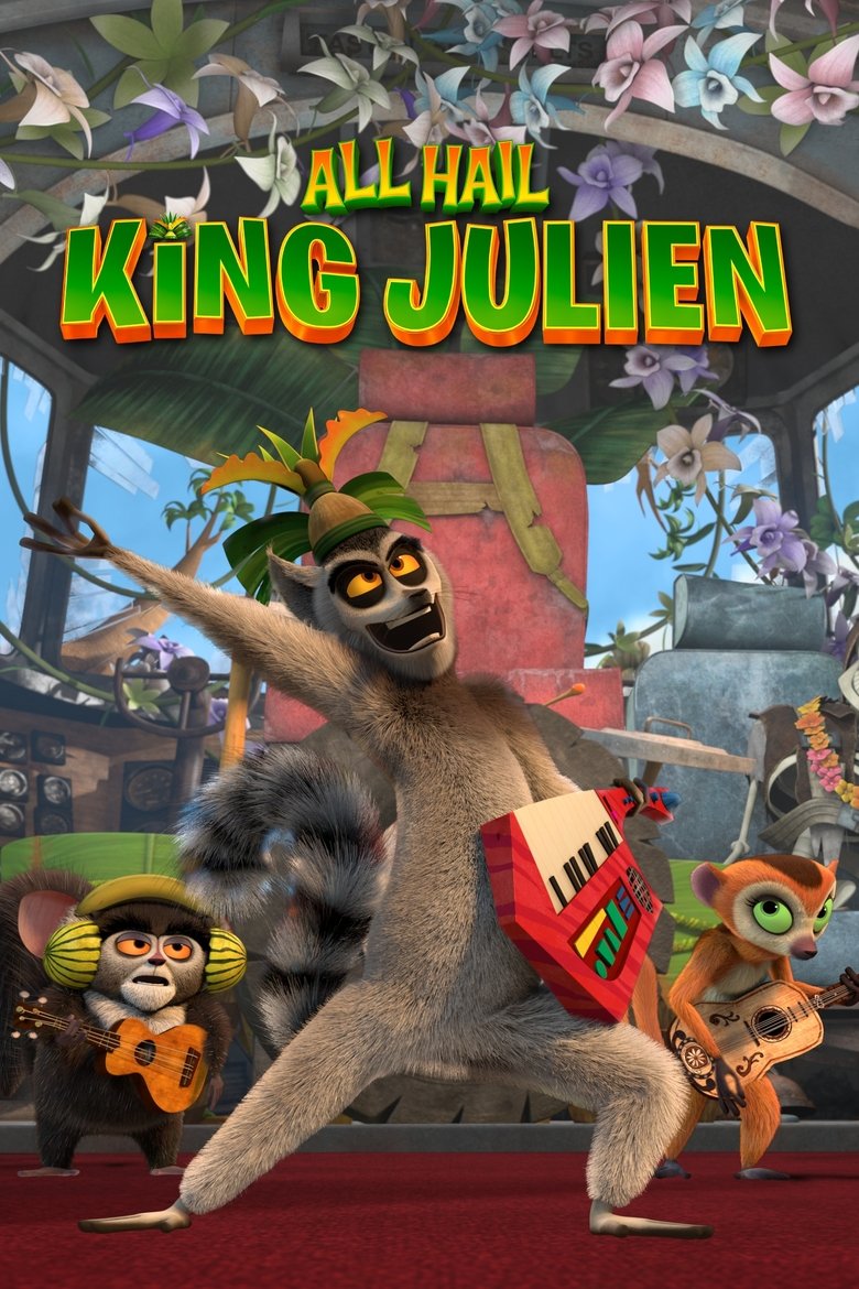 Poster serije DE King Julien (2014)