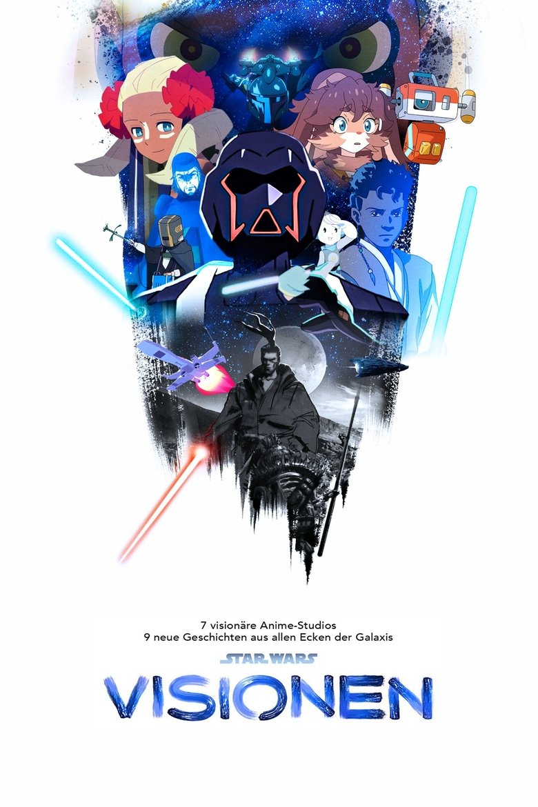 Poster serije DE Star Wars: Visionen (2021)