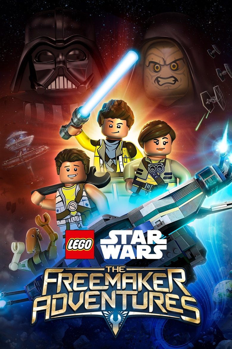 Poster serije DE Lego Star Wars: Die Abenteuer der Freemaker (2016)