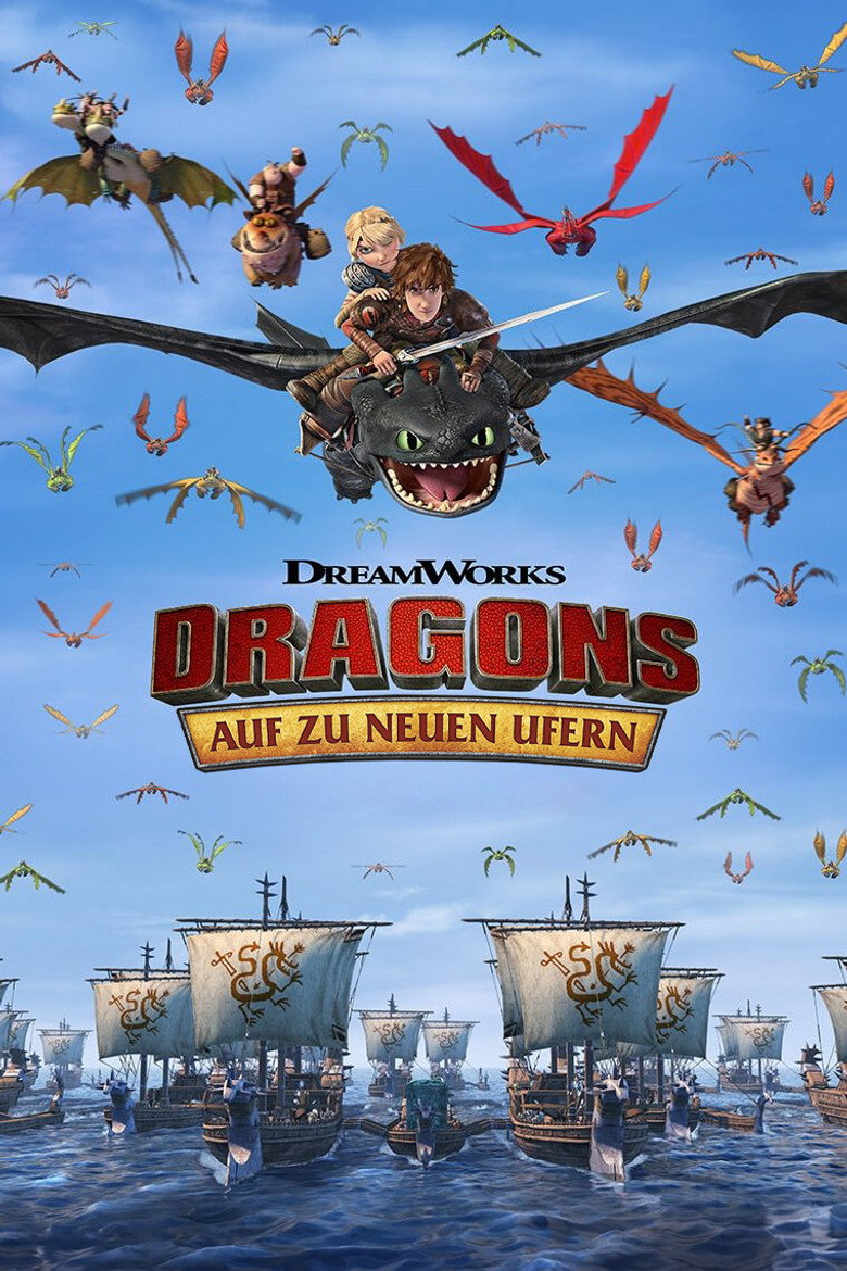 Poster filma ili serije DE DreamWorks Dragons: Auf zu neuen Ufern (2015)