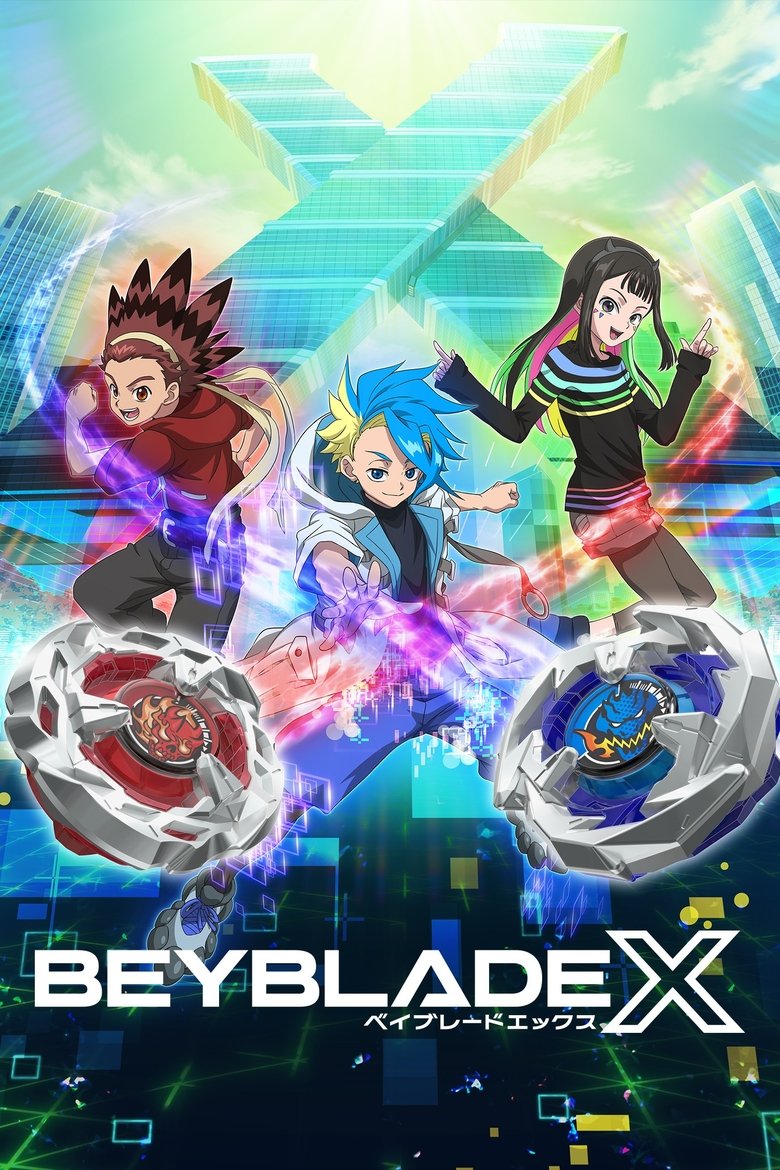 Poster serije Beyblade X (2023)