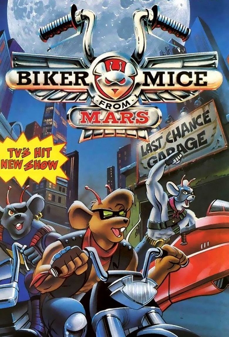 Poster serije Biker Mice from Mars (1993)